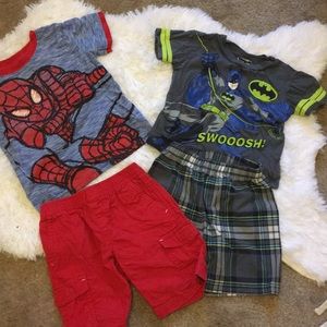 2T boys superherosets